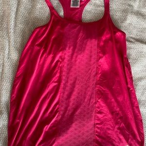 *Women's Adidas Climalite Running top racerback shelf lining XL nwot